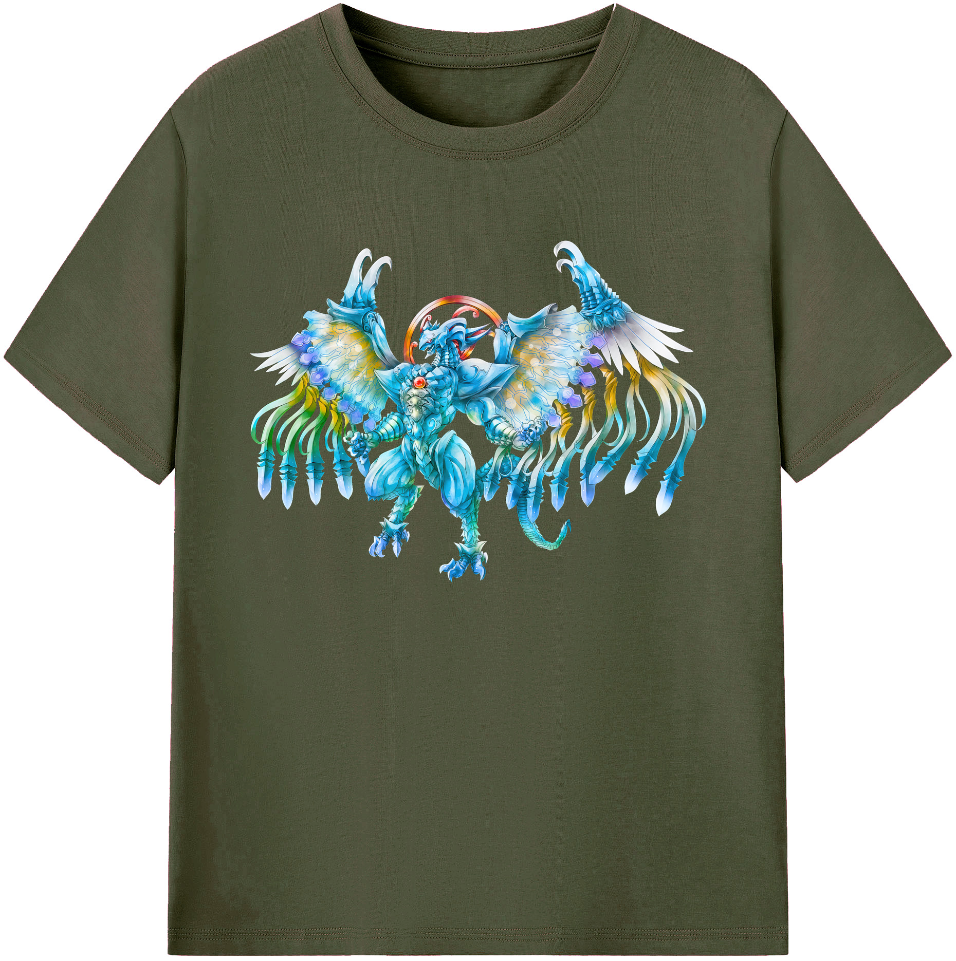 （画像用） 遊☆戯☆王 Yu-Gi-Oh! 綿100％ メンズ半袖Tシャツ｜肌触りやわらか＆通気性